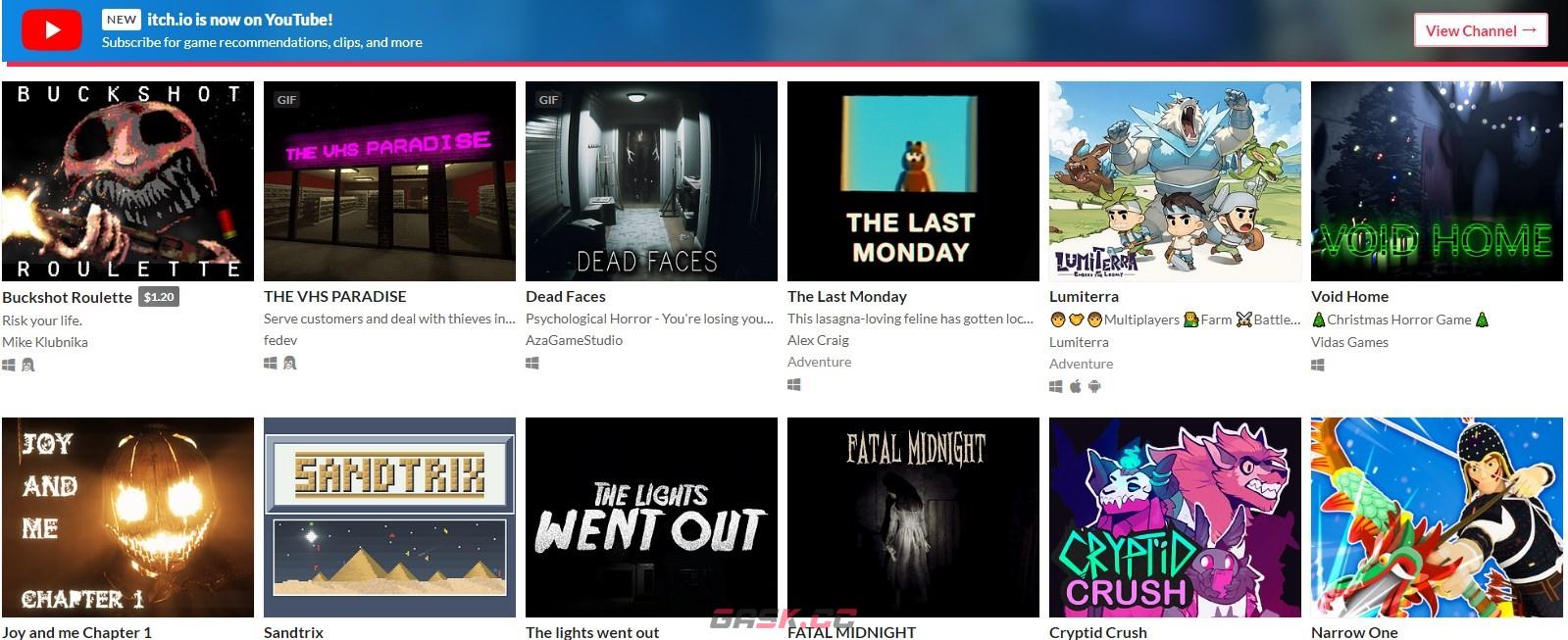 itch.io游戏入口免费-第2张-手游攻略-GASK