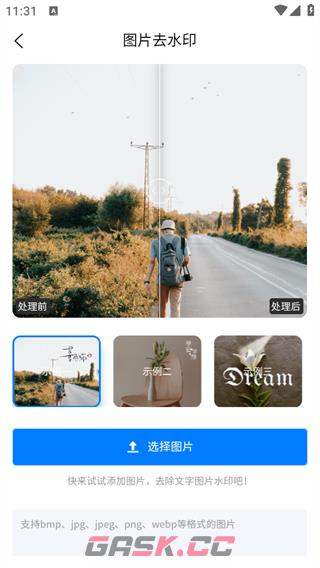 水印云app照片去水印教程-第4张-手游攻略-GASK