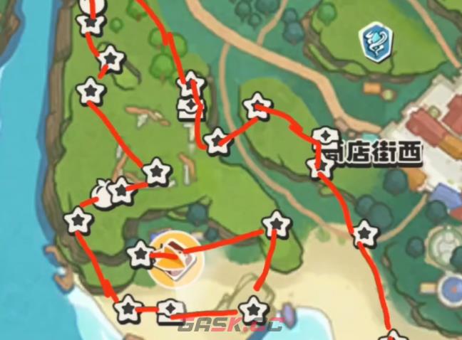 《洛克王国：世界》商店街西位置一览-第2张-手游攻略-GASK