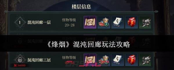 《烽烟》混沌回廊玩法攻略-第1张-手游攻略-GASK