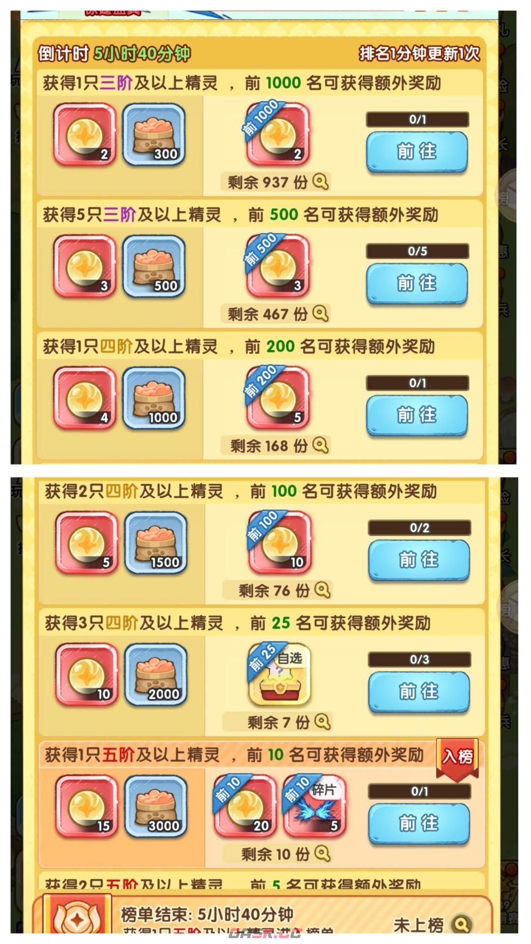 《小怪兽别跑》开服冲榜必玩活动-第4张-手游攻略-GASK