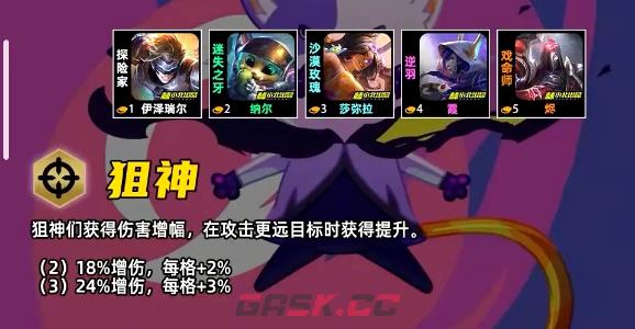 金铲铲之战S17狙神羁绊效果一览-第2张-手游攻略-GASK