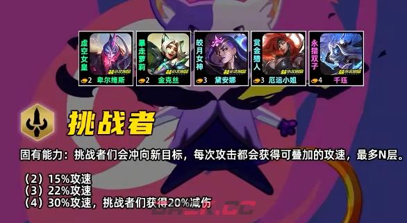 金铲铲之战S17挑战者羁绊效果一览-第2张-手游攻略-GASK