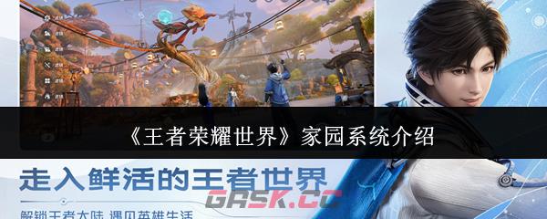《王者荣耀世界》家园系统介绍