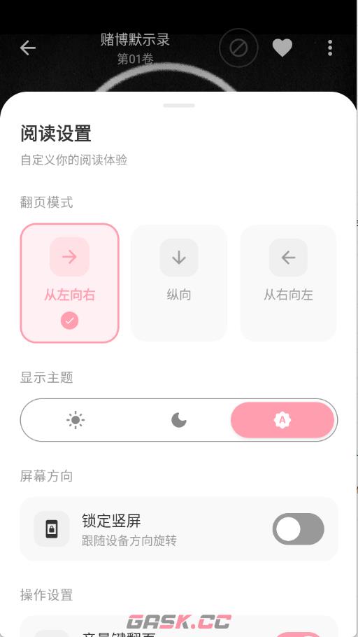 花火漫画app翻页模式调整方法-第4张-手游攻略-GASK