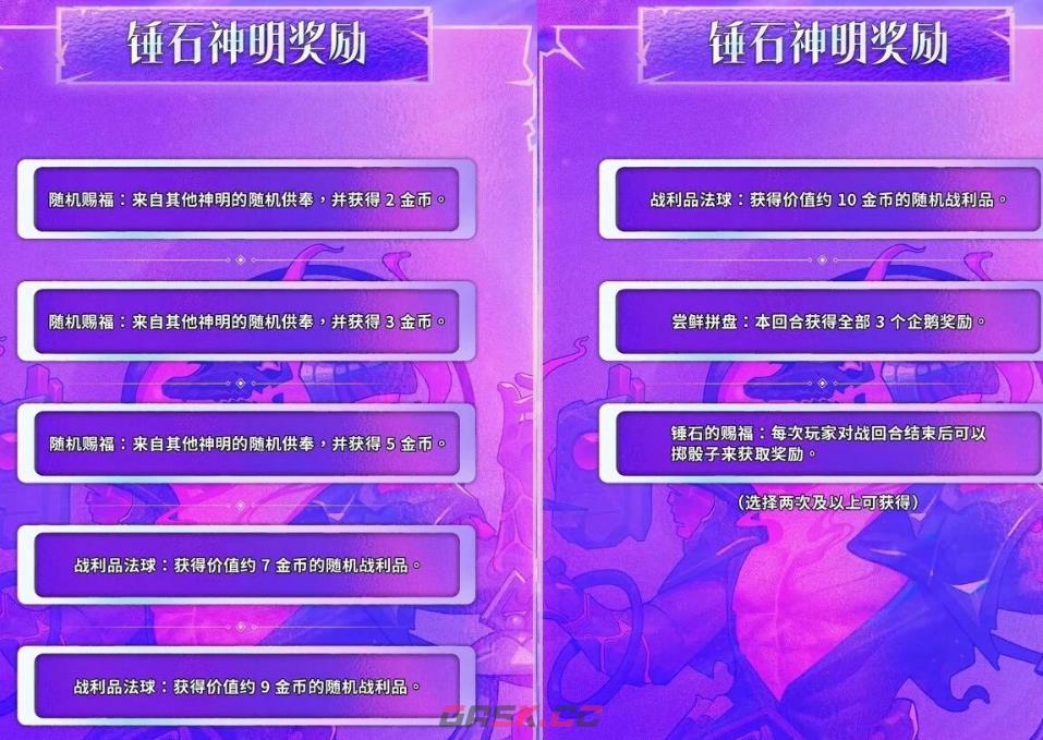 金铲铲之战S17选秀神明奖励表-第10张-手游攻略-GASK