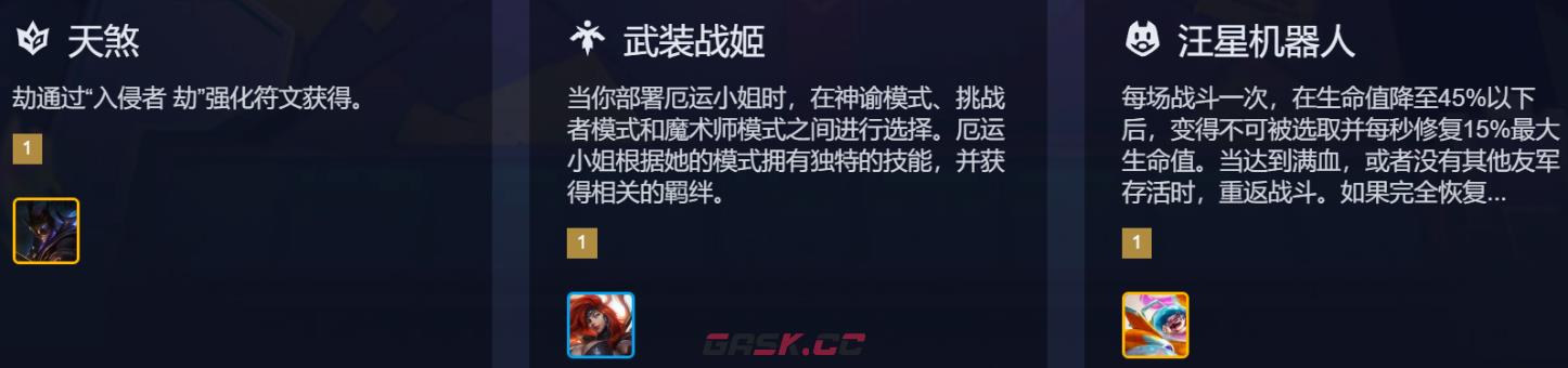 金铲铲之战S17全羁绊效果汇总-第8张-手游攻略-GASK