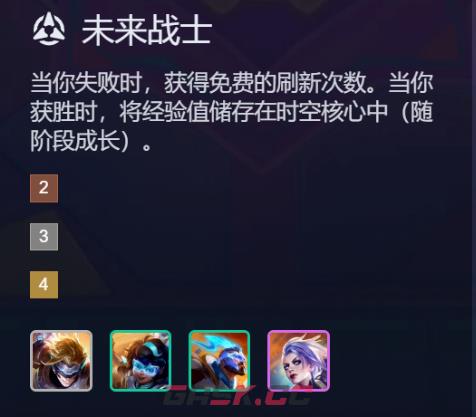 金铲铲之战S17未来战士羁绊效果一览-第2张-手游攻略-GASK