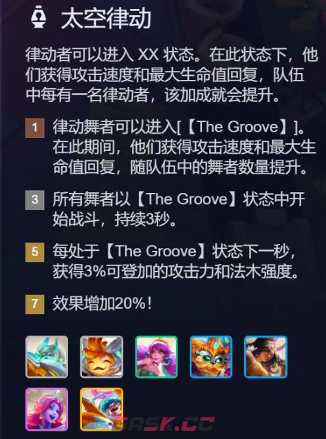 金铲铲之战S17太空律动羁绊效果及棋子一览-第2张-手游攻略-GASK