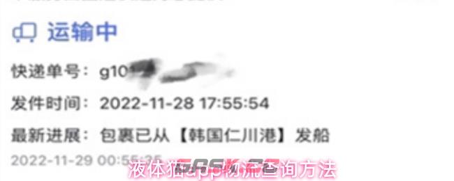 液体猫app物流查询方法-第1张-手游攻略-GASK