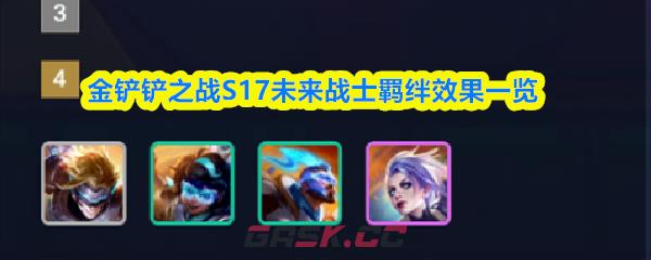 金铲铲之战S17未来战士羁绊效果一览-第1张-手游攻略-GASK