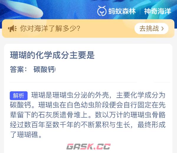 珊瑚的化学成分主要是-第2张-手游攻略-GASK