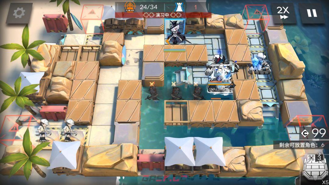 《明日方舟》十字路口CG-1到CG-8突袭少人摆完挂机攻略-第11张-手游攻略-GASK