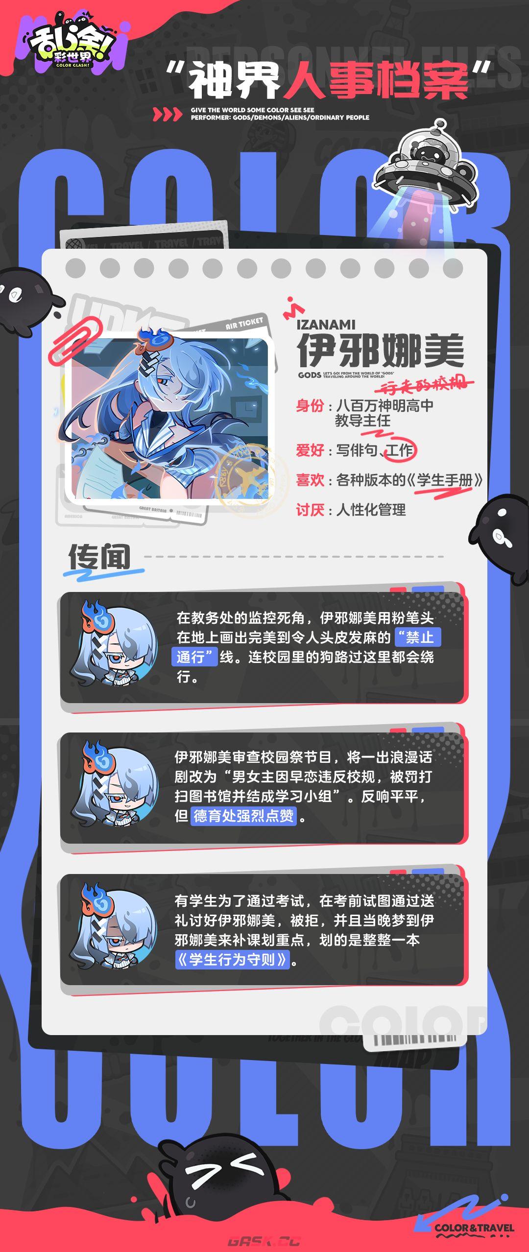 乱涂彩世界伊邪娜美档案分享-第3张-手游攻略-GASK