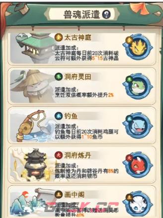 《灵画师》五大兽魂对应功能及流派选择-第2张-手游攻略-GASK