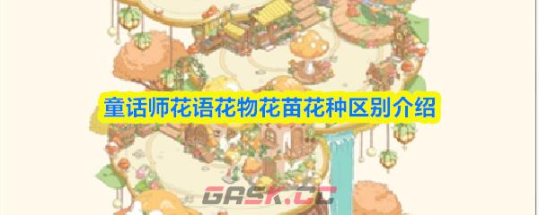 童话师花语花物花苗花种区别介绍