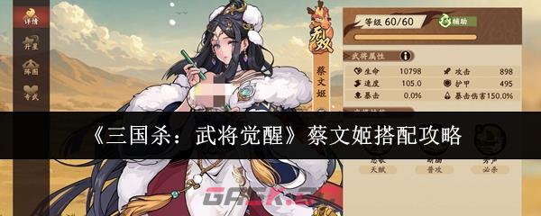 《三国杀：武将觉醒》蔡文姬搭配攻略