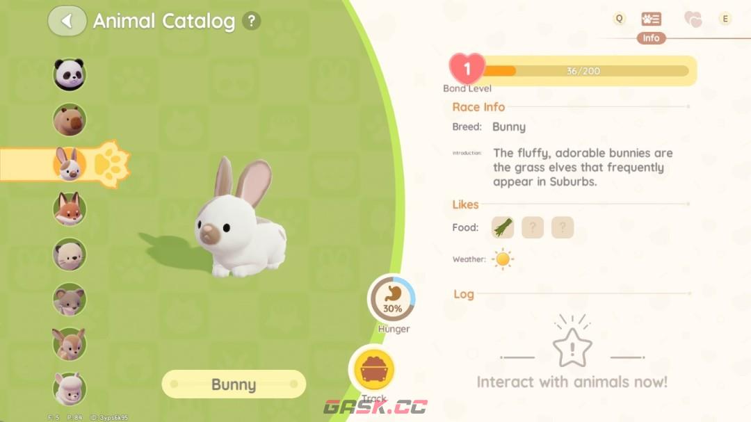 《心动小镇》兔子介绍-第2张-单机攻略-GASK