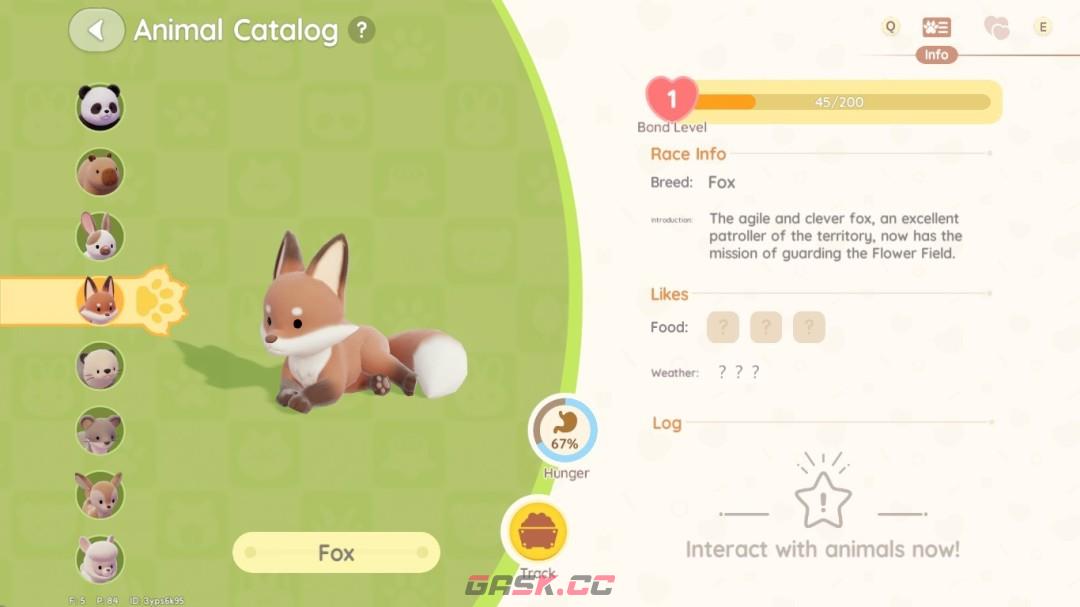 《心动小镇》狐狸介绍-第2张-单机攻略-GASK