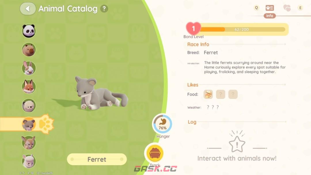 《心动小镇》雪貂介绍-第2张-单机攻略-GASK