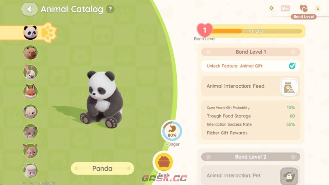 《心动小镇》熊猫介绍-第2张-单机攻略-GASK