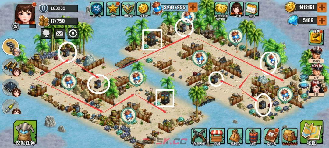 重建生存营地箱子与钥匙分布图-第5张-手游攻略-GASK