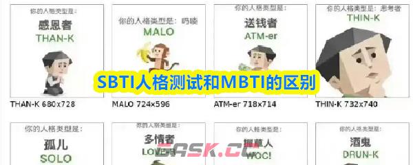 SBTI人格测试和MBTI的区别