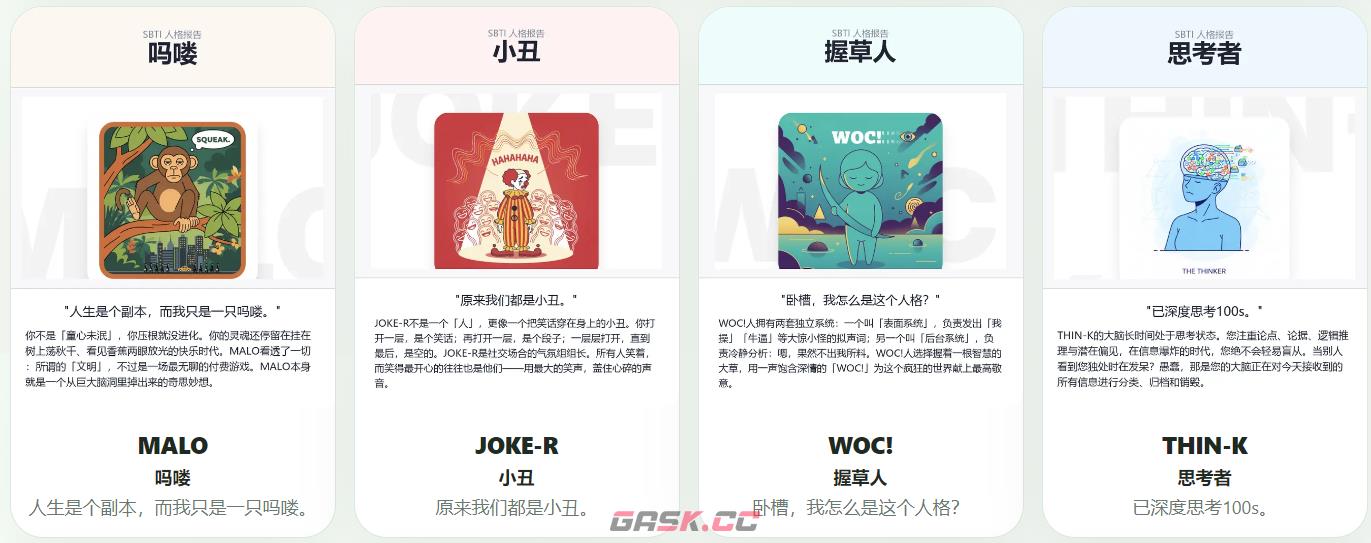 ‌SBTI人格测试中文版链接-第5张-手游攻略-GASK