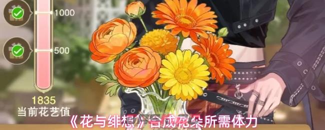 《花与绯想》合成花朵所需体力