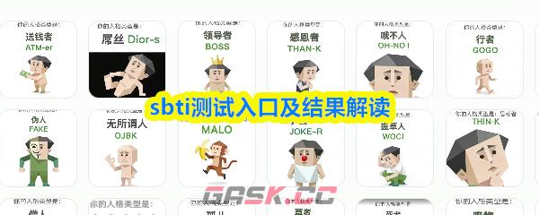 sbti测试入口及结果解读-第1张-手游攻略-GASK