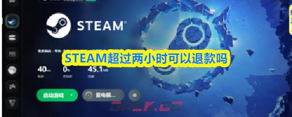 STEAM超过两小时可以退款吗