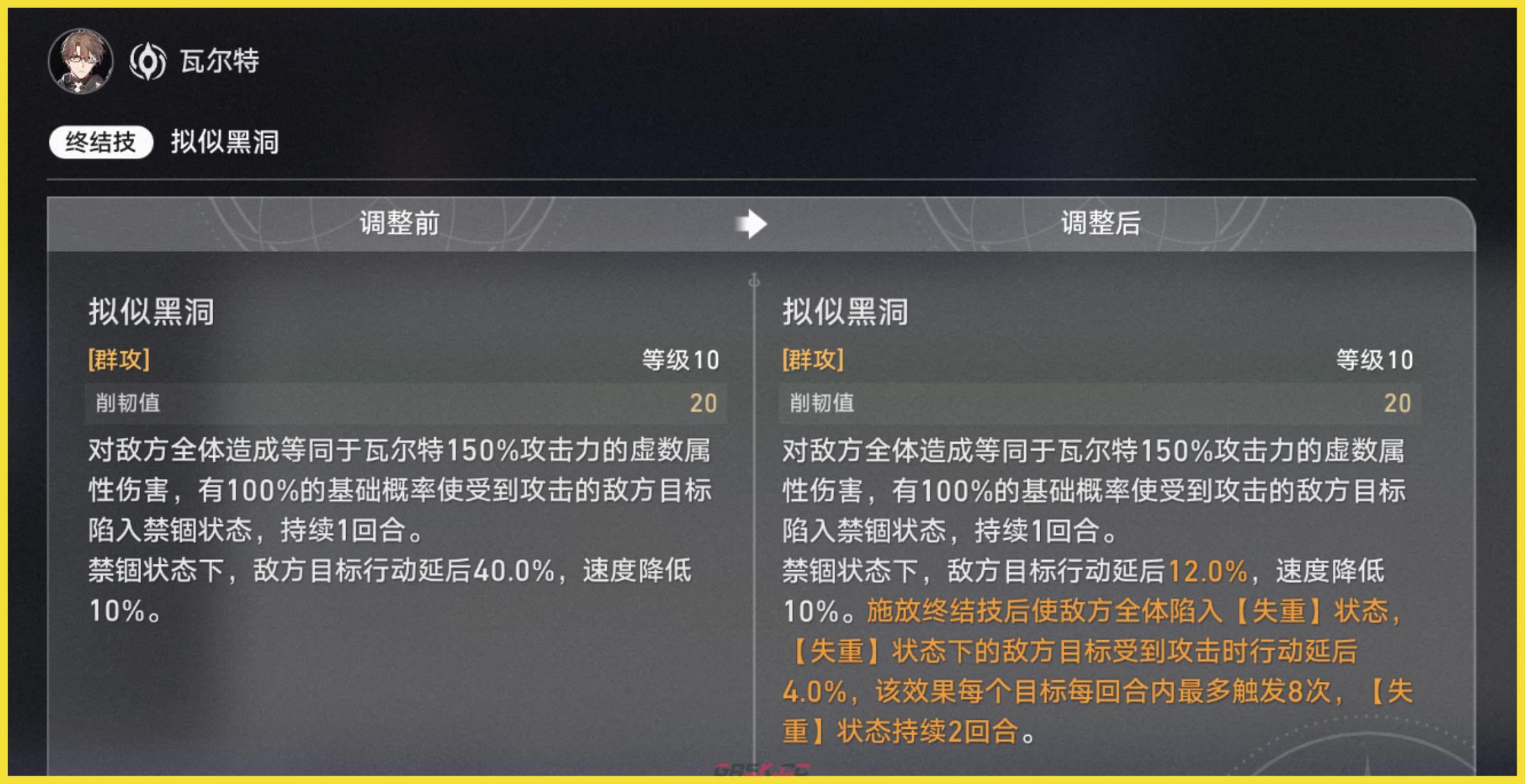 《崩坏：星穹铁道》瓦尔特机制加强攻略-第4张-手游攻略-GASK