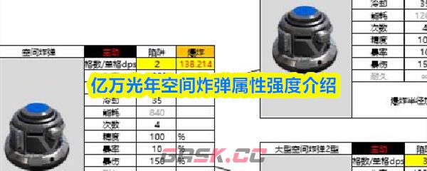 亿万光年空间炸弹属性强度介绍