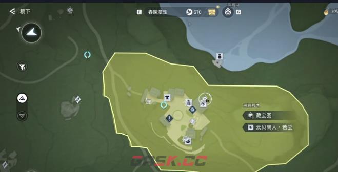 《王者荣耀世界》春熙漫滩藏宝图位置一览-第2张-手游攻略-GASK
