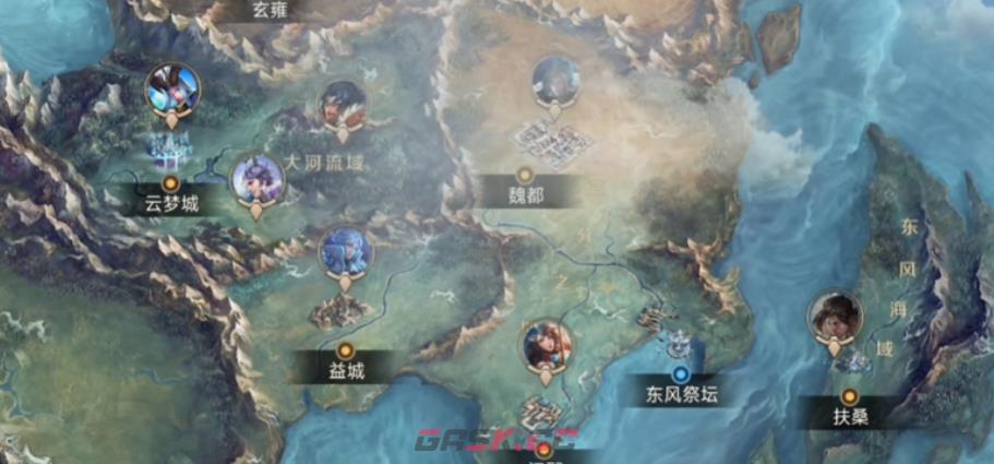 《王者荣耀世界》长安位置一览-第3张-手游攻略-GASK