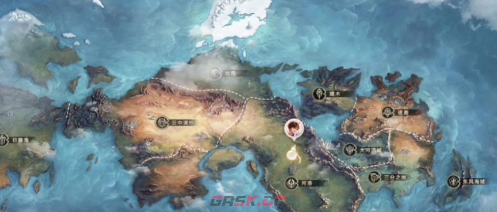 《王者荣耀世界》长安位置一览-第2张-手游攻略-GASK