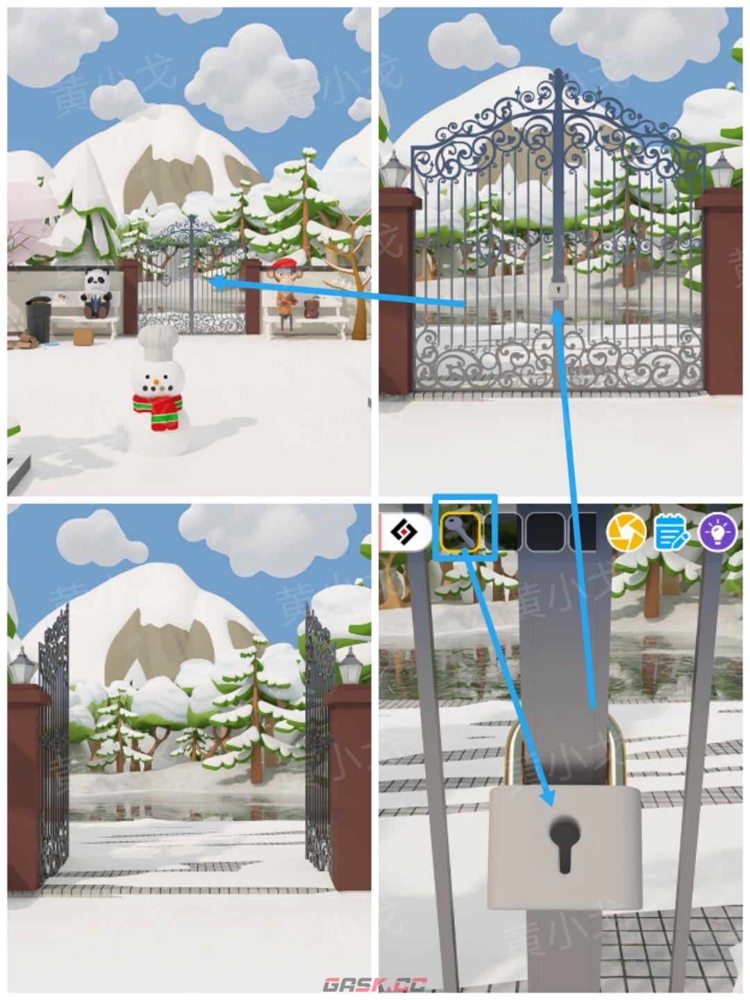 Escape Room：Snowy Park密室逃脱：雪中的公园攻略（二）-第6张-手游攻略-GASK