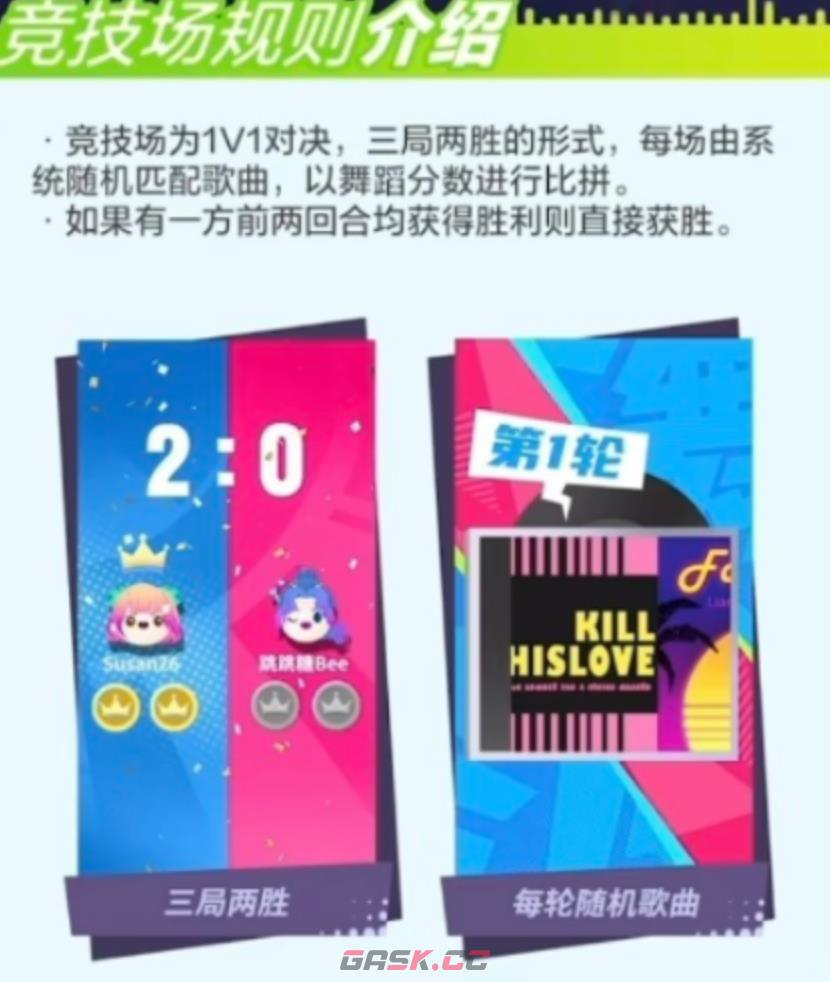 《舞力全开：派对》竞技场对战规则介绍-第2张-手游攻略-GASK