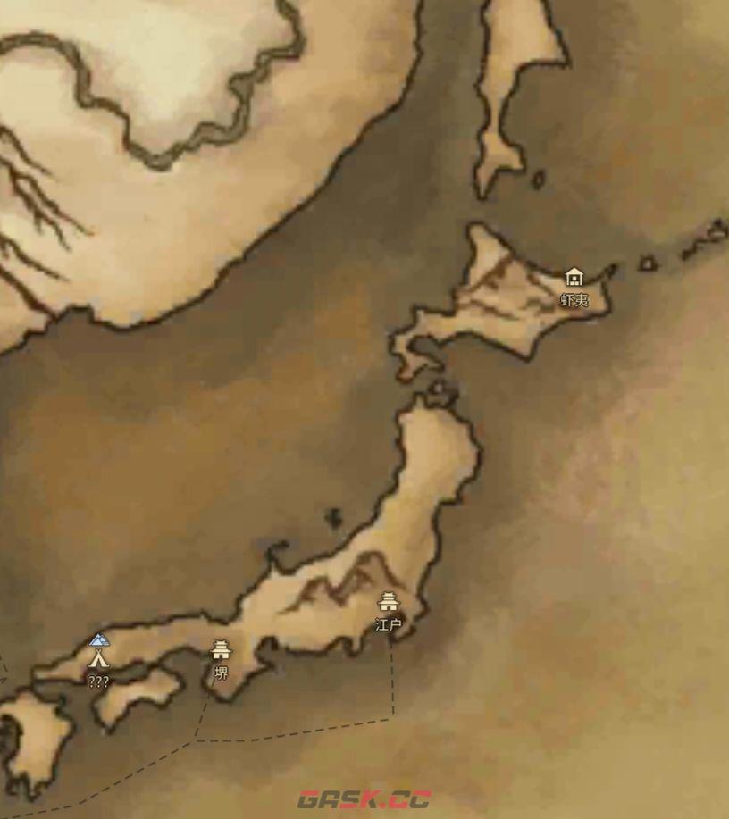 《风帆纪元》欧亚大陆极东航海坐标一览-第4张-手游攻略-GASK