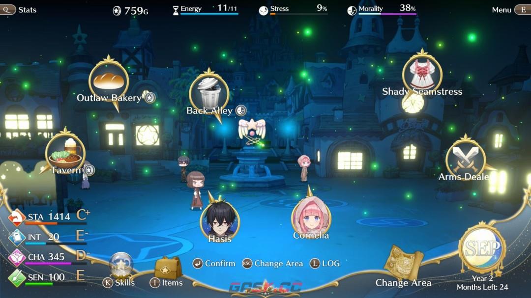 《梦幻魔法公主》晚上游玩介绍-第2张-单机攻略-GASK