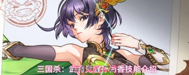 三国杀：武将觉醒孙尚香技能介绍-第1张-手游攻略-GASK