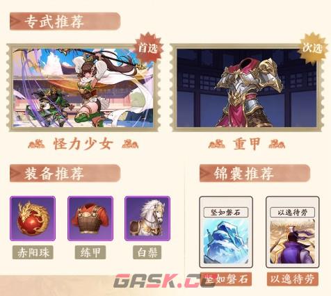 三国杀：武将觉醒新手阵容推荐-第6张-手游攻略-GASK
