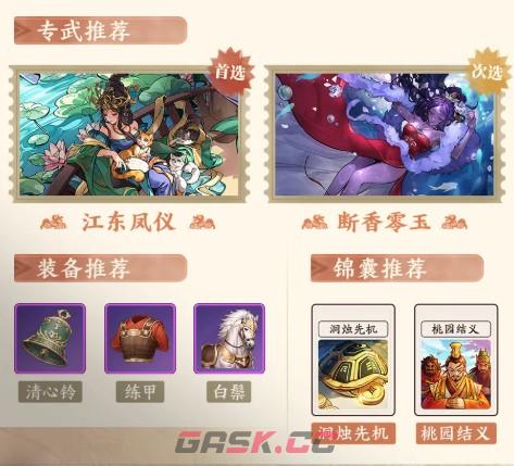 三国杀：武将觉醒新手阵容推荐-第7张-手游攻略-GASK