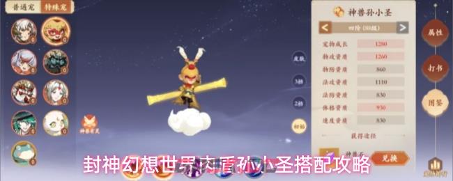封神幻想世界肉盾孙小圣搭配攻略-第1张-手游攻略-GASK