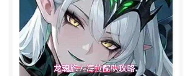 龙魂旅人海拉配队攻略