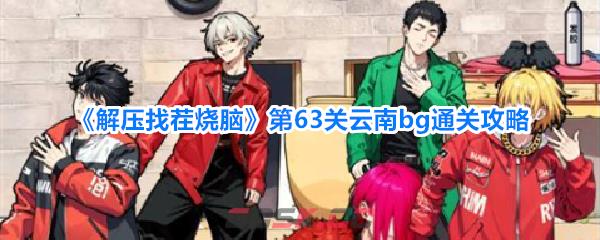 《解压找茬烧脑》第63关云南bg通关攻略-第1张-手游攻略-GASK