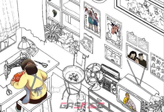 《解压找茬烧脑》第180关看电视找人通关攻略-第2张-手游攻略-GASK