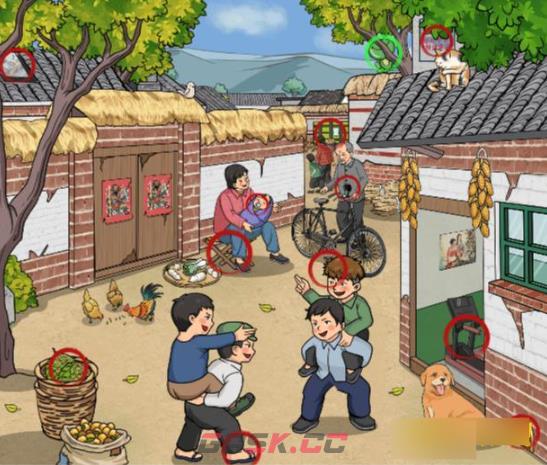 《解压找茬烧脑》第224关80骑马打仗通关攻略-第2张-手游攻略-GASK