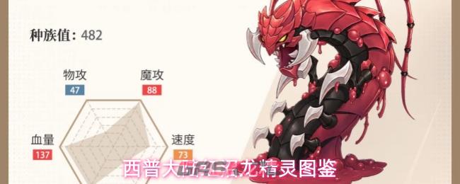 西普大陆红沼龙精灵图鉴