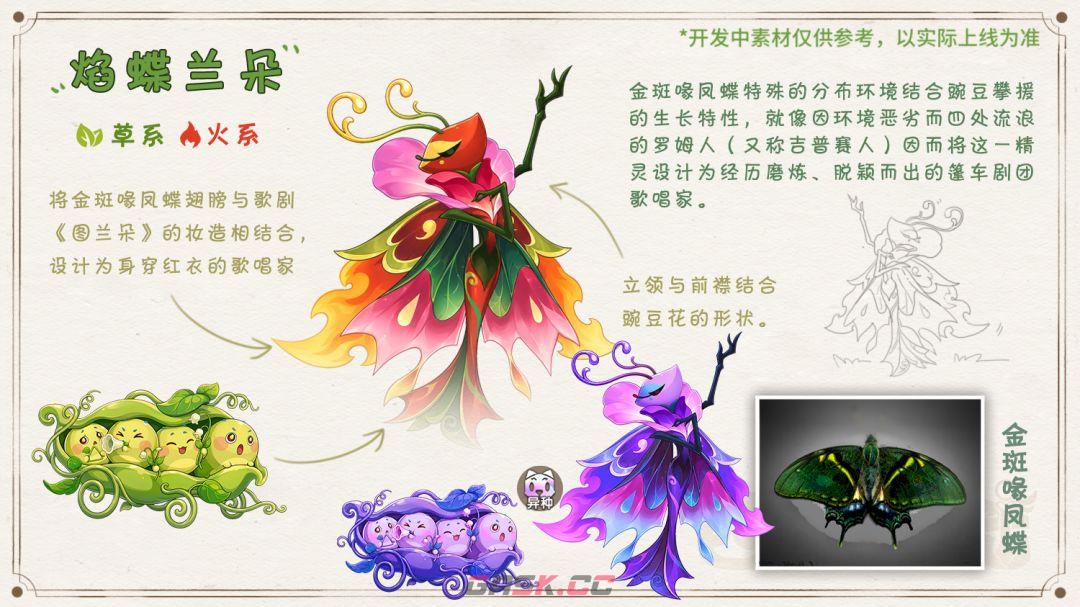 西普大陆焰蝶兰朵精灵介绍-第2张-手游攻略-GASK